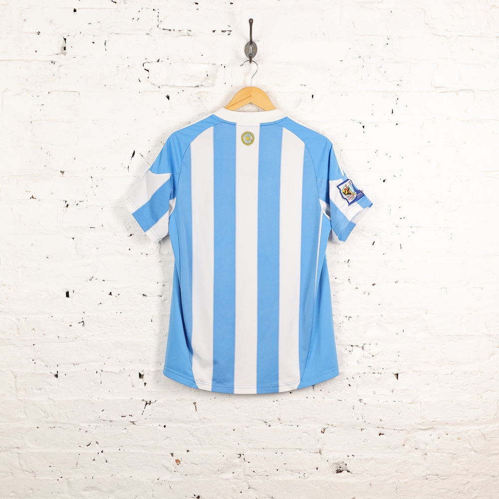 Argentina 2010 Adidas Home Football Shirt - Blue - L
