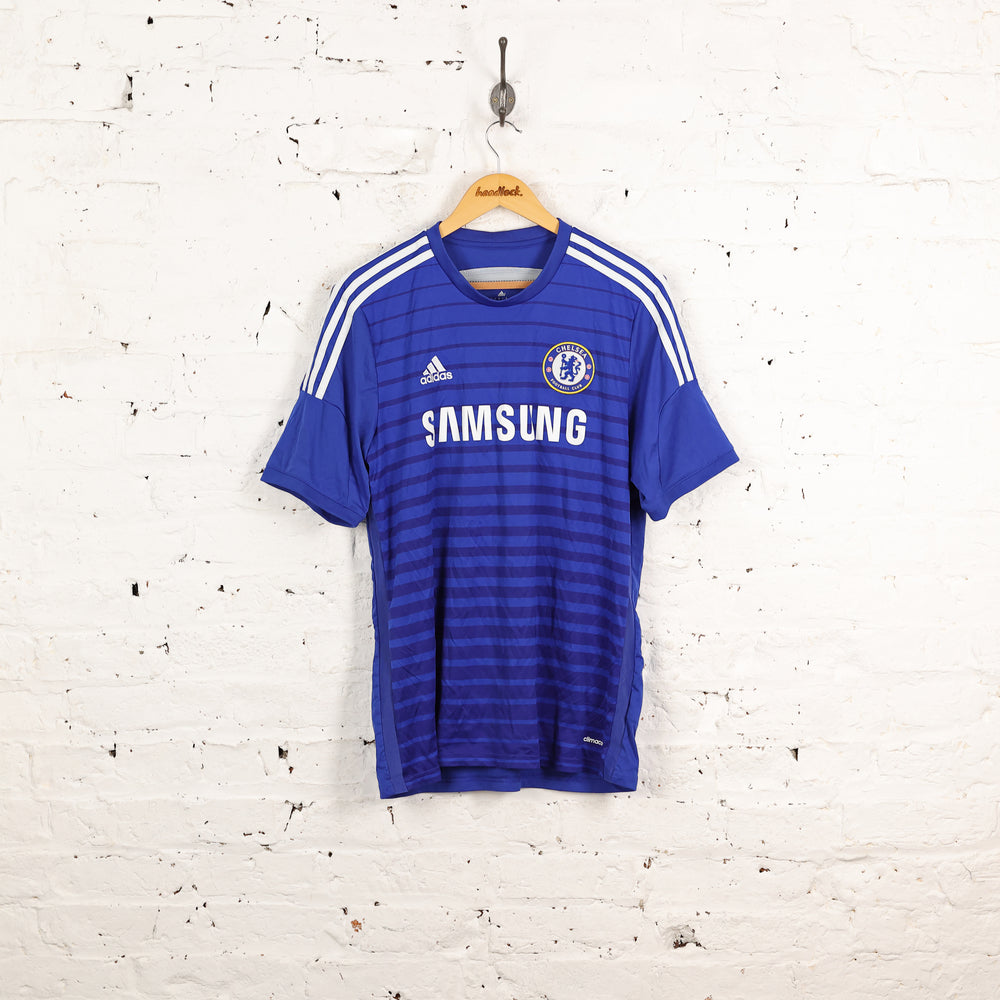 Chelsea 2014 Adidas Home Football Shirt - Blue - L