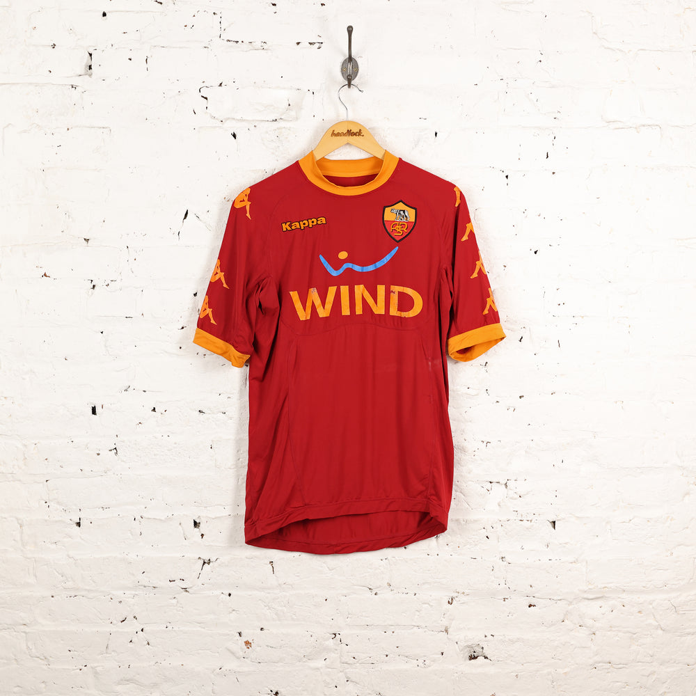 AS Roma Kappa 2007 Home Football Shirt - Red - M
