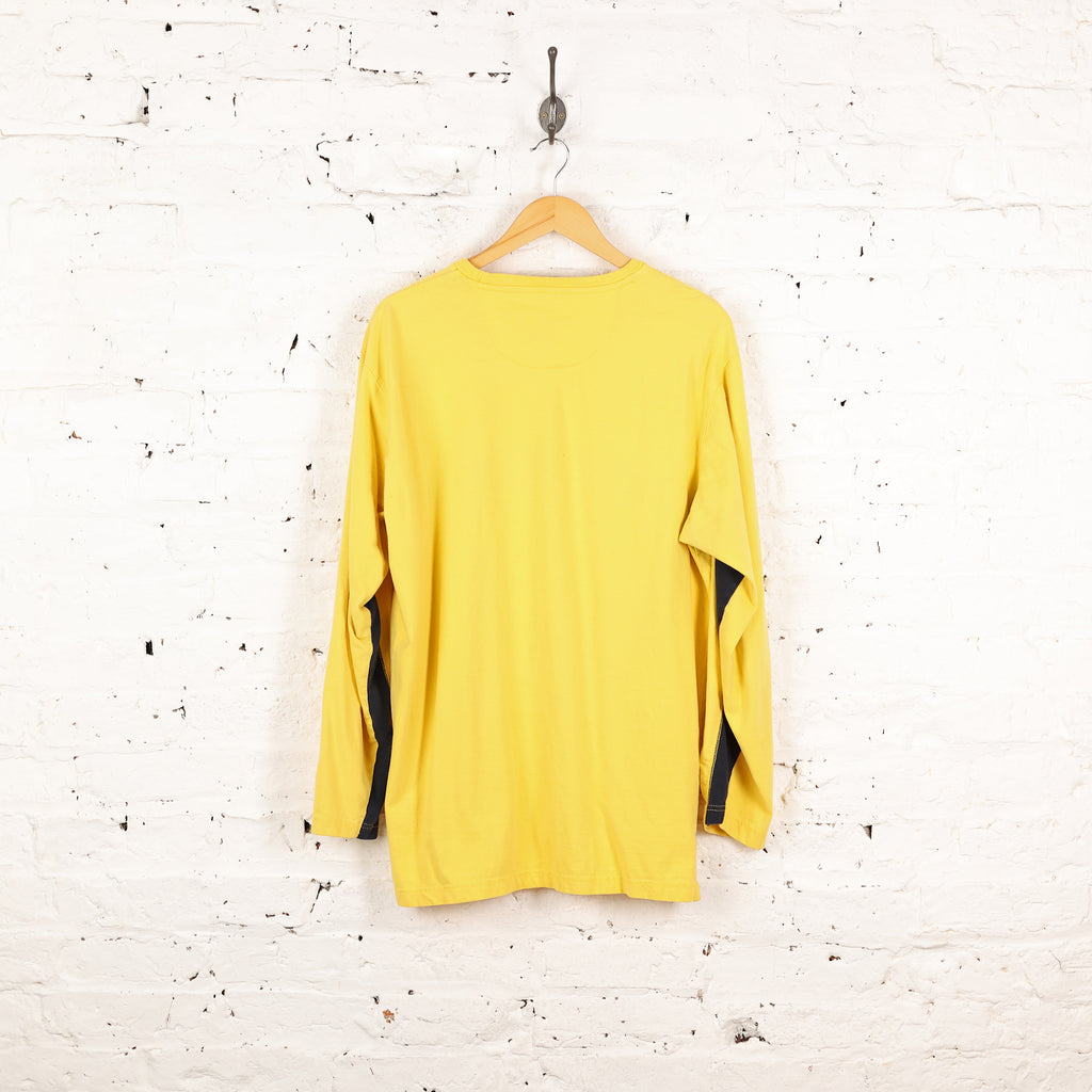 Ralph Lauren Chaps Long Sleeve T Shirt - Yellow - XL