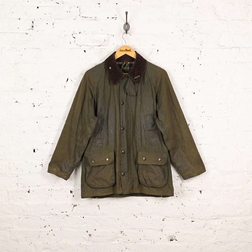 Barbour Bedale Wax Jacket - Green - XS