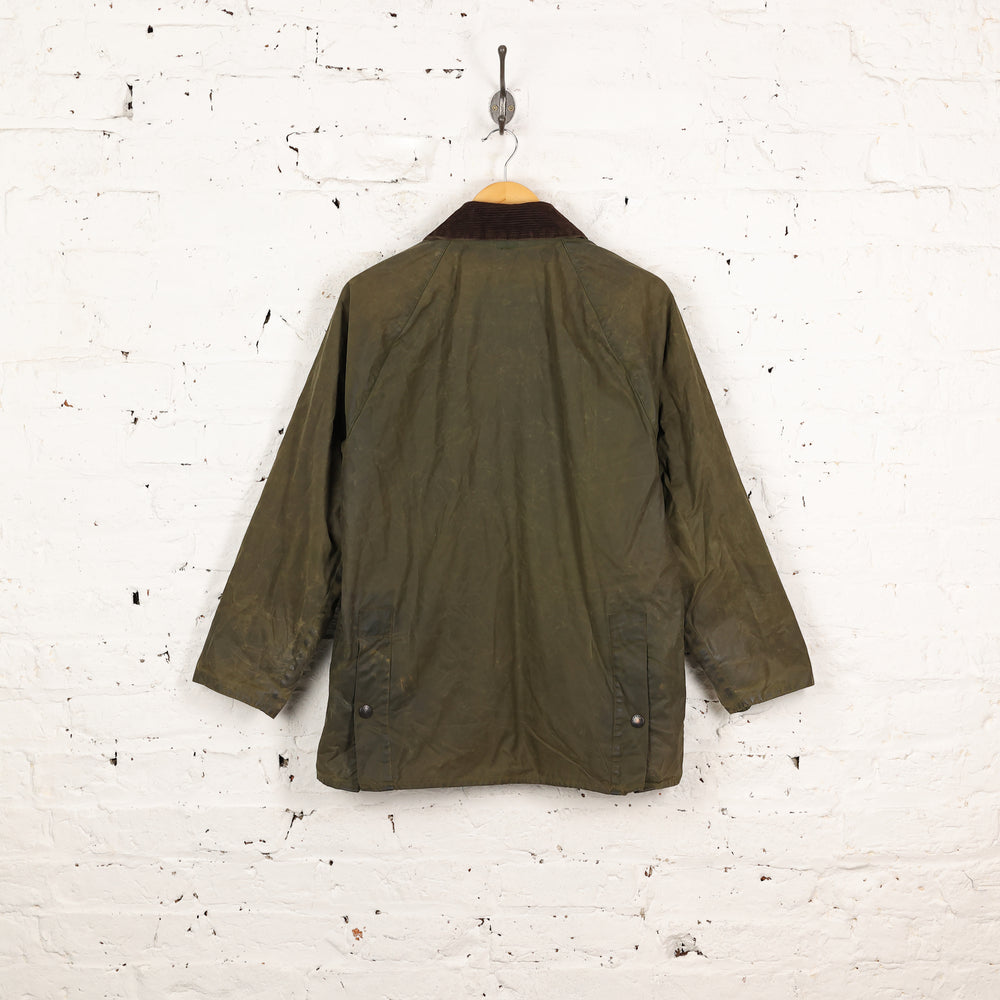 Barbour Bedale Wax Jacket - Green - XS