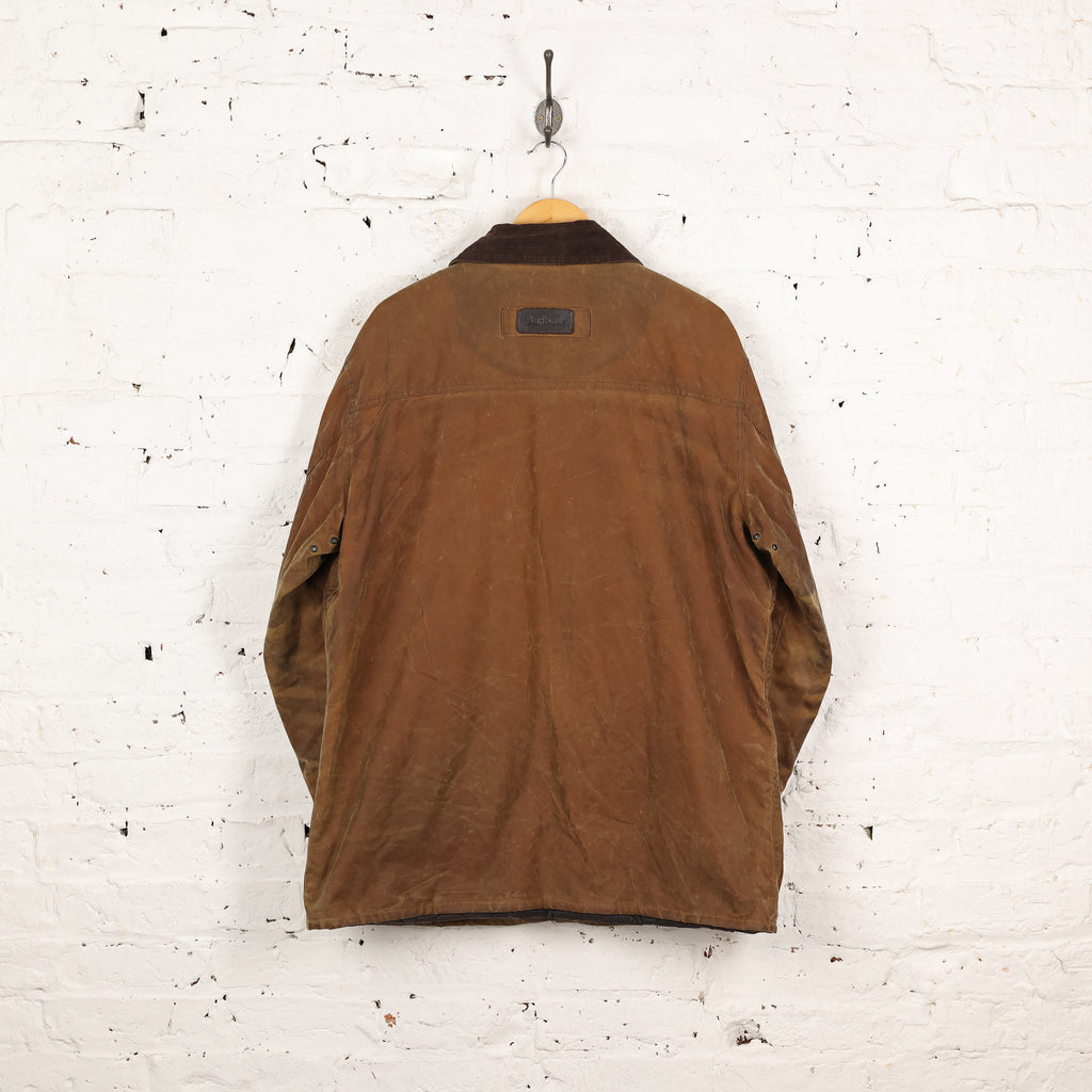 Barbour NewHampshire Wax Jacket - Brown - L