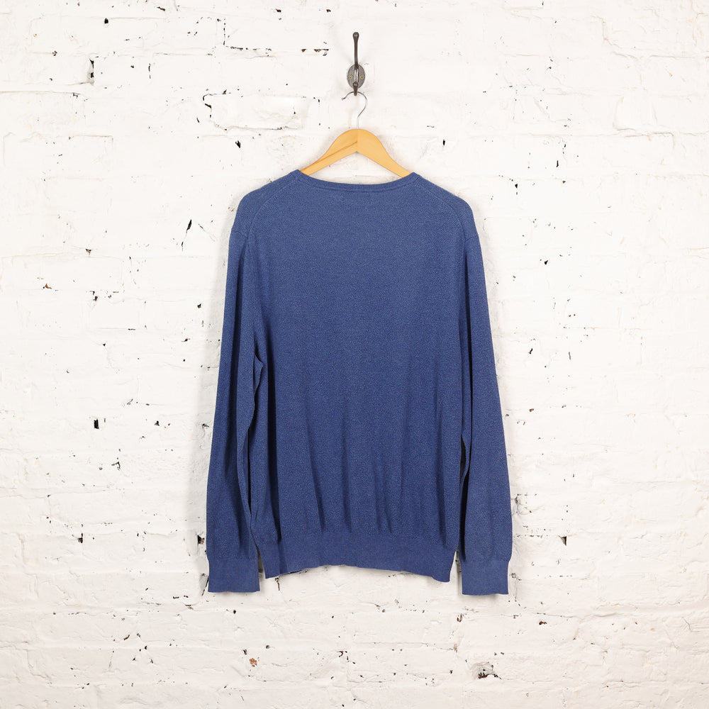 Ralph Lauren Cotton Sweatshirt - Blue - XL