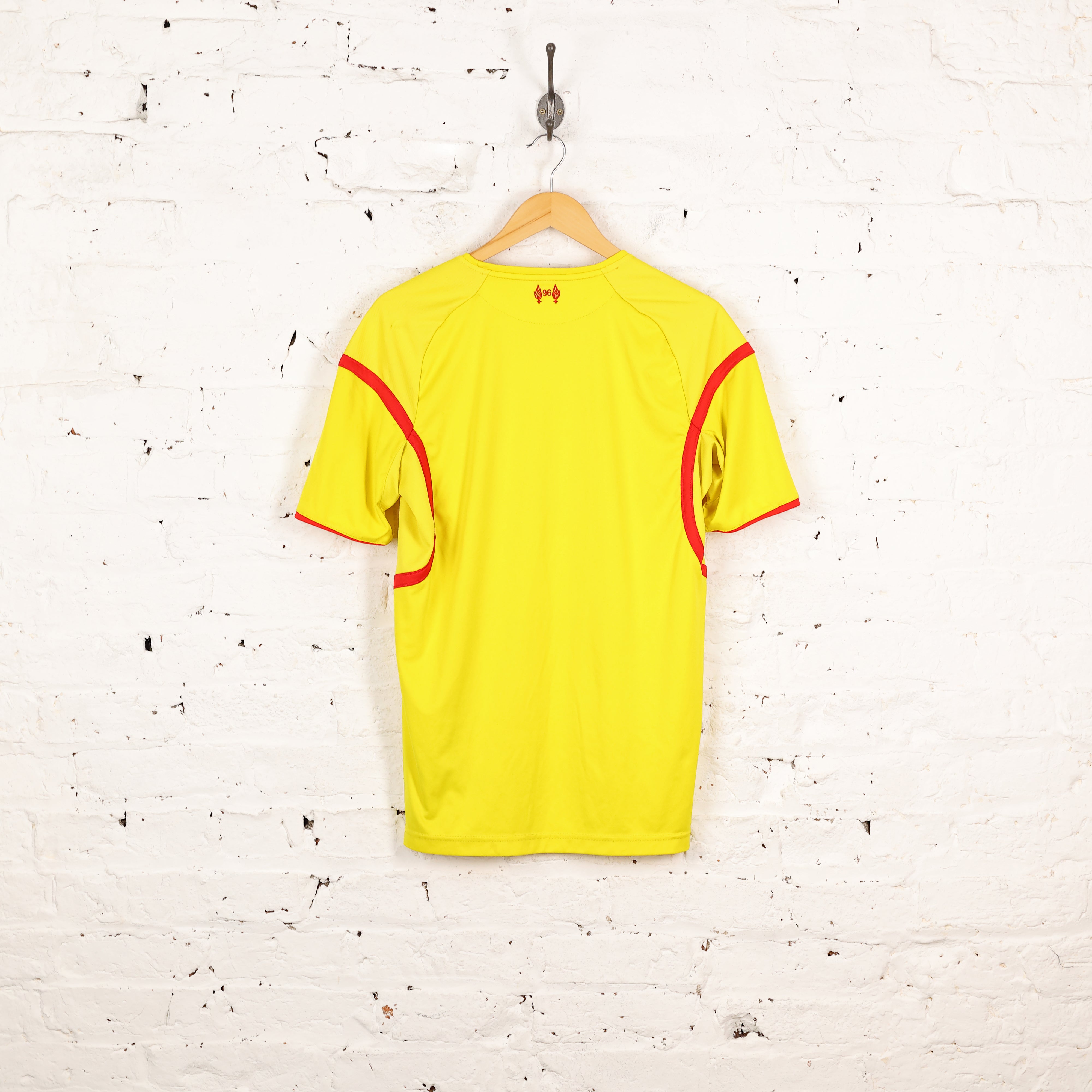 Liverpool 2014 Warrior Away Football Shirt Yellow M – Headlock