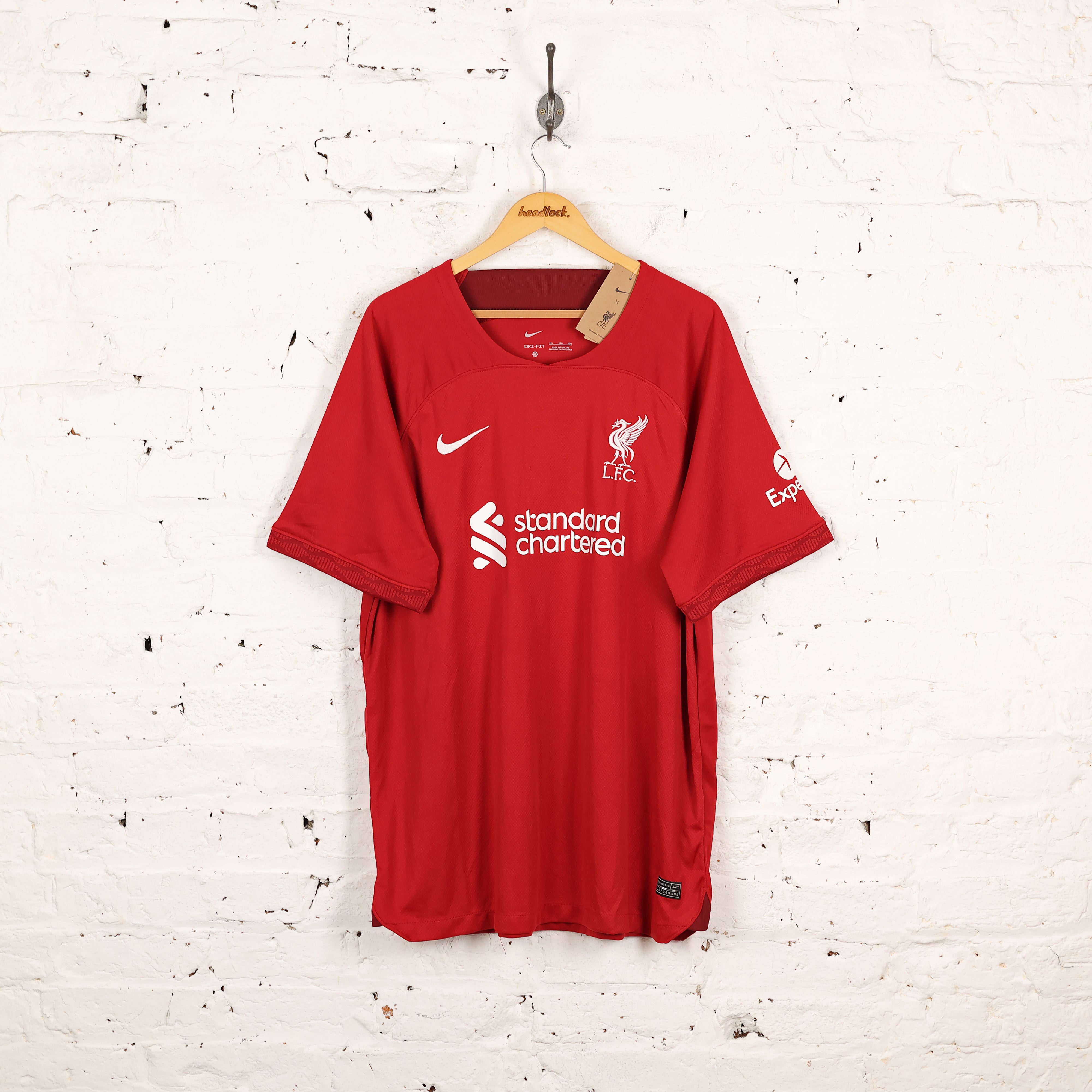 Liverpool Nike 2022 Home Football Shirt Red XXL – Headlock