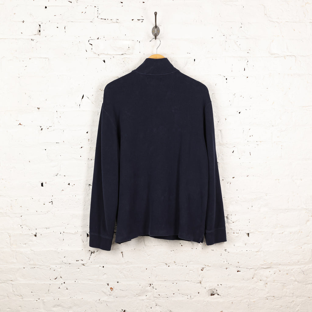 Ralph Lauren 1/4 Zip Sweatshirt - Blue - L