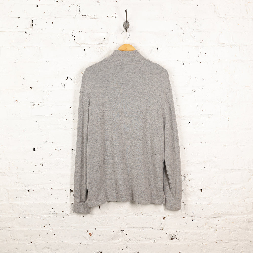 Ralph Lauren 1/4 Zip Sweatshirt - Grey - L