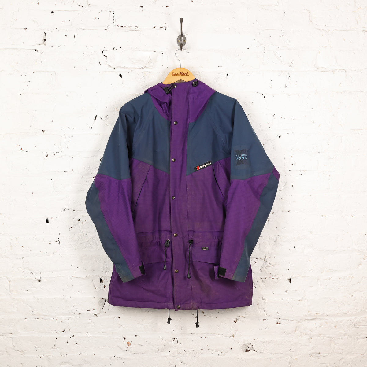 Berghaus Gore Tex Extrem 7000 Alpine Lite Rain Jacket - Purple - M ...