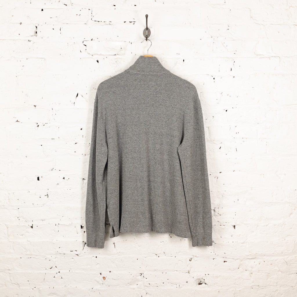 Ralph Lauren 1/4 Zip Sweatshirt - Grey - L