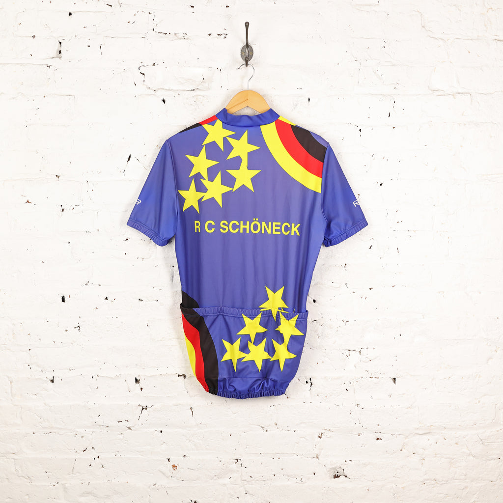 Rizi  R.C Schoneck Cycling Top Jersey - Blue - L