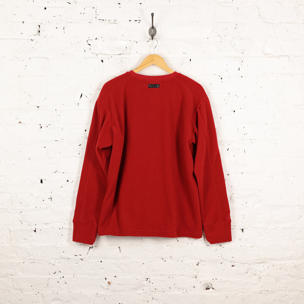 Adidas FCB Fleece Sweatshirt - Red - L