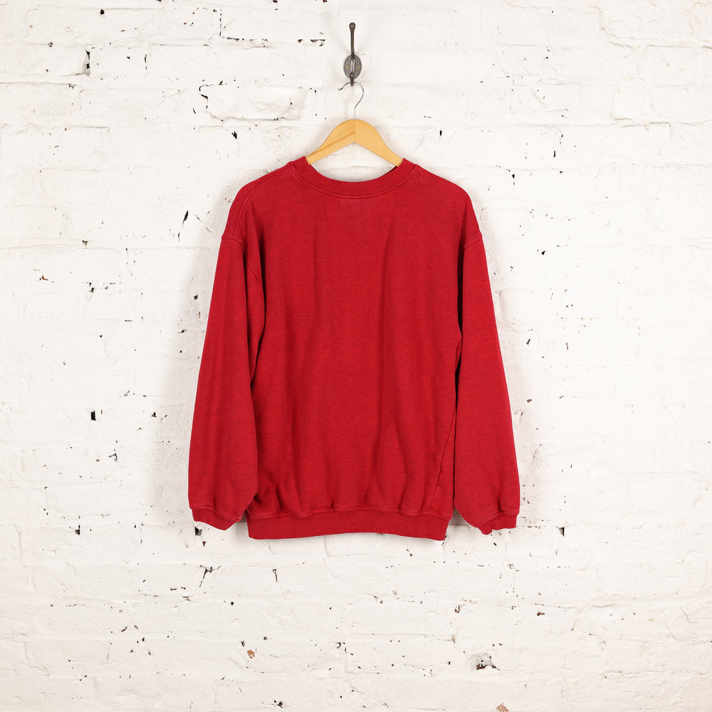 Adidas 90s Sweatshirt - Red - M