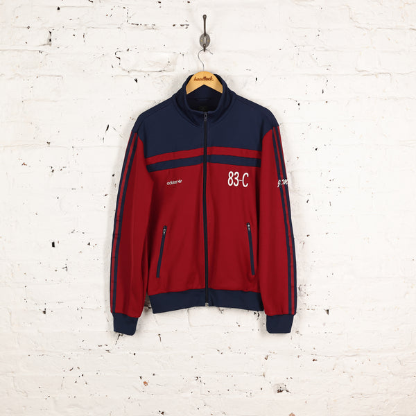【国内配送】 Tracksuit Mano J 83-c Adidas Top Headlock – L - Maroon - Jacket ジャケット・アウター