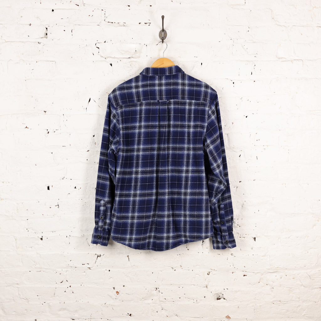 Woolrich Plaid Check Shirt - Blue - L
