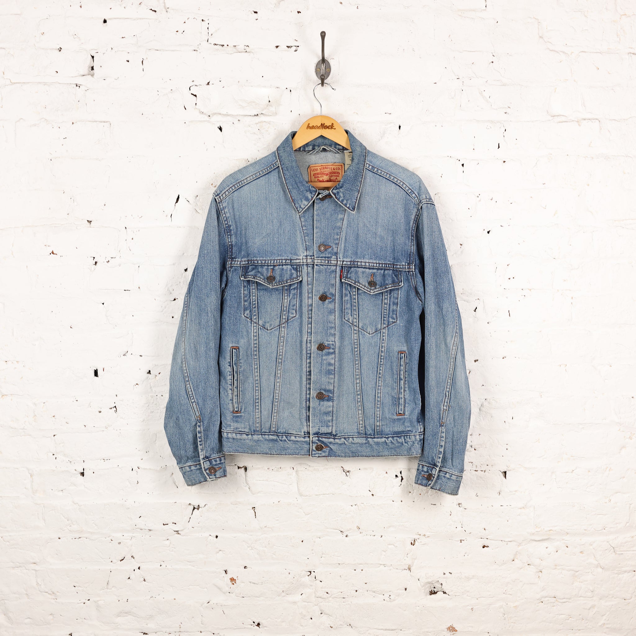 Levi s Standard Trucker Denim Jacket Blue M Headlock