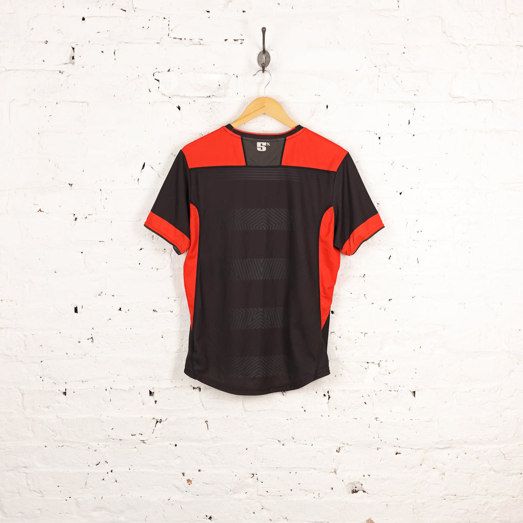 Saracens BLK Rugby Training Shirt - Black - M