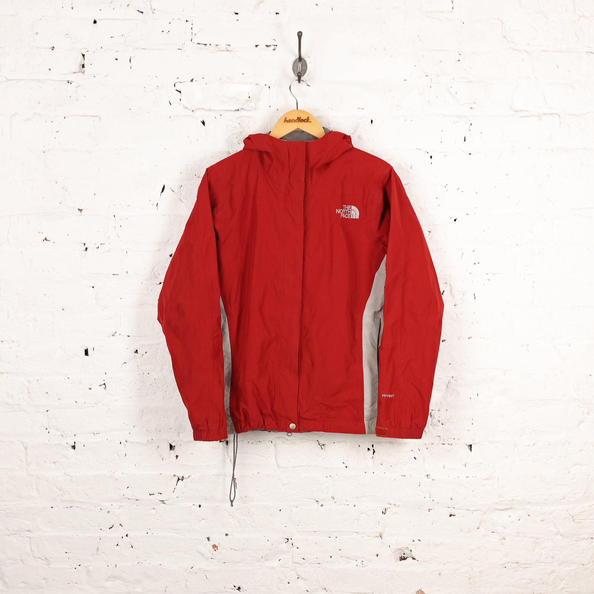Women's The North Face Hyvent Rain Jacket - Red - Women's M – Headlock