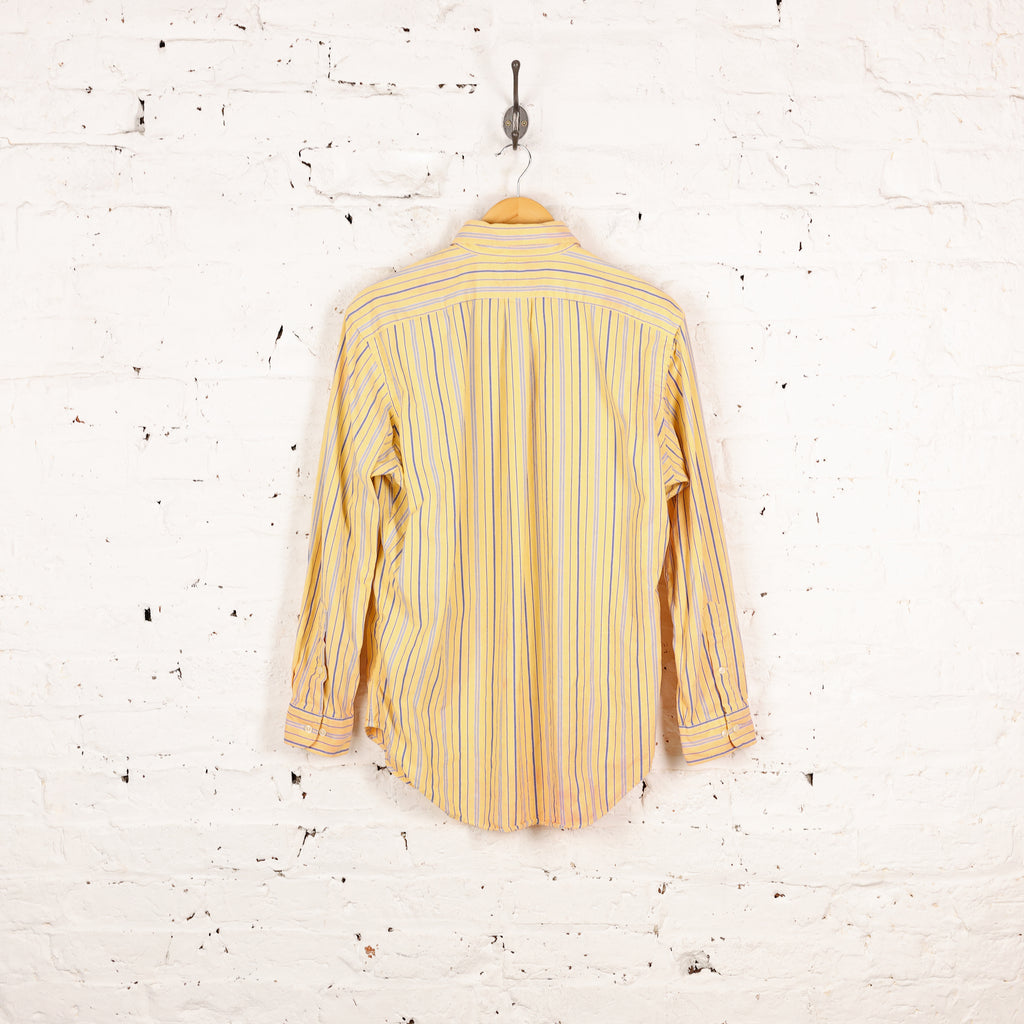 Ralph Lauren Classic Fit Striped Shirt - Yellow - L