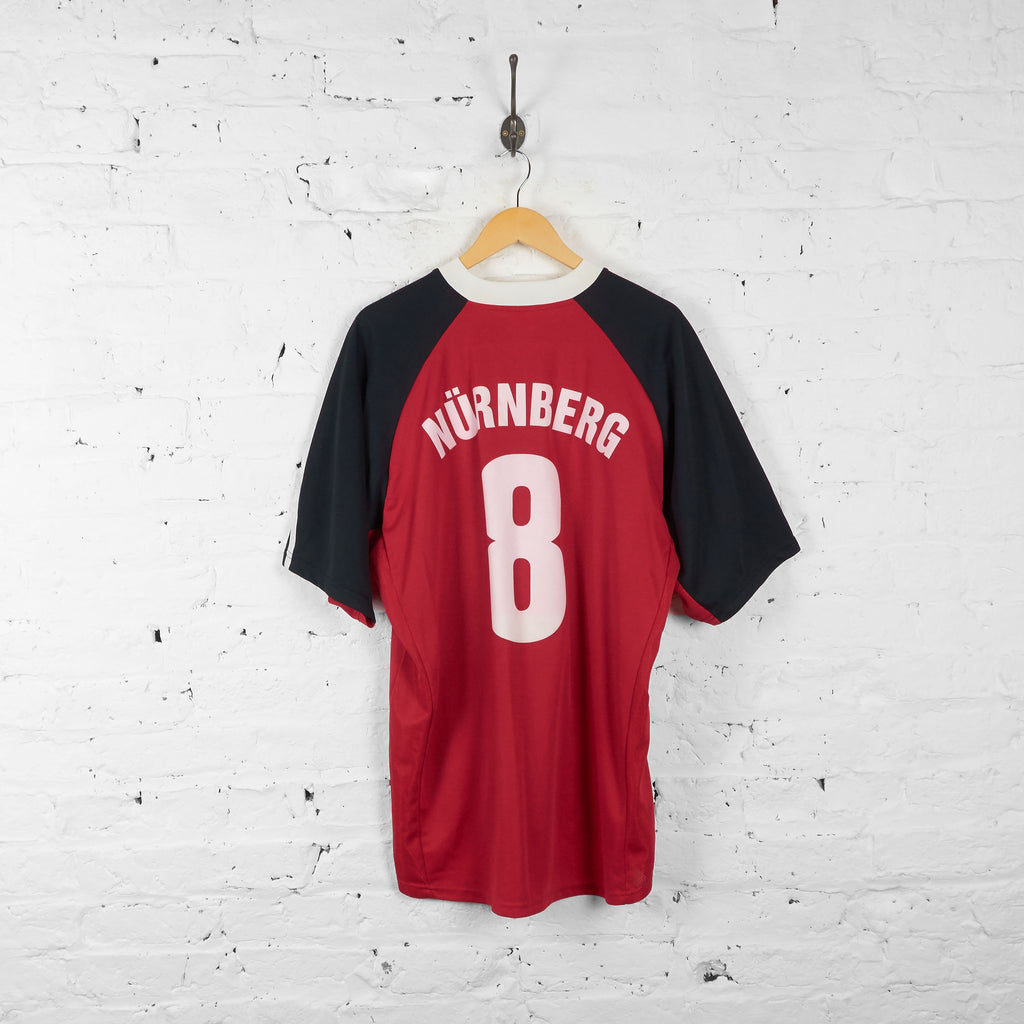2001 FC Nurnberg Adidas Home Football Shirt - Red - XL