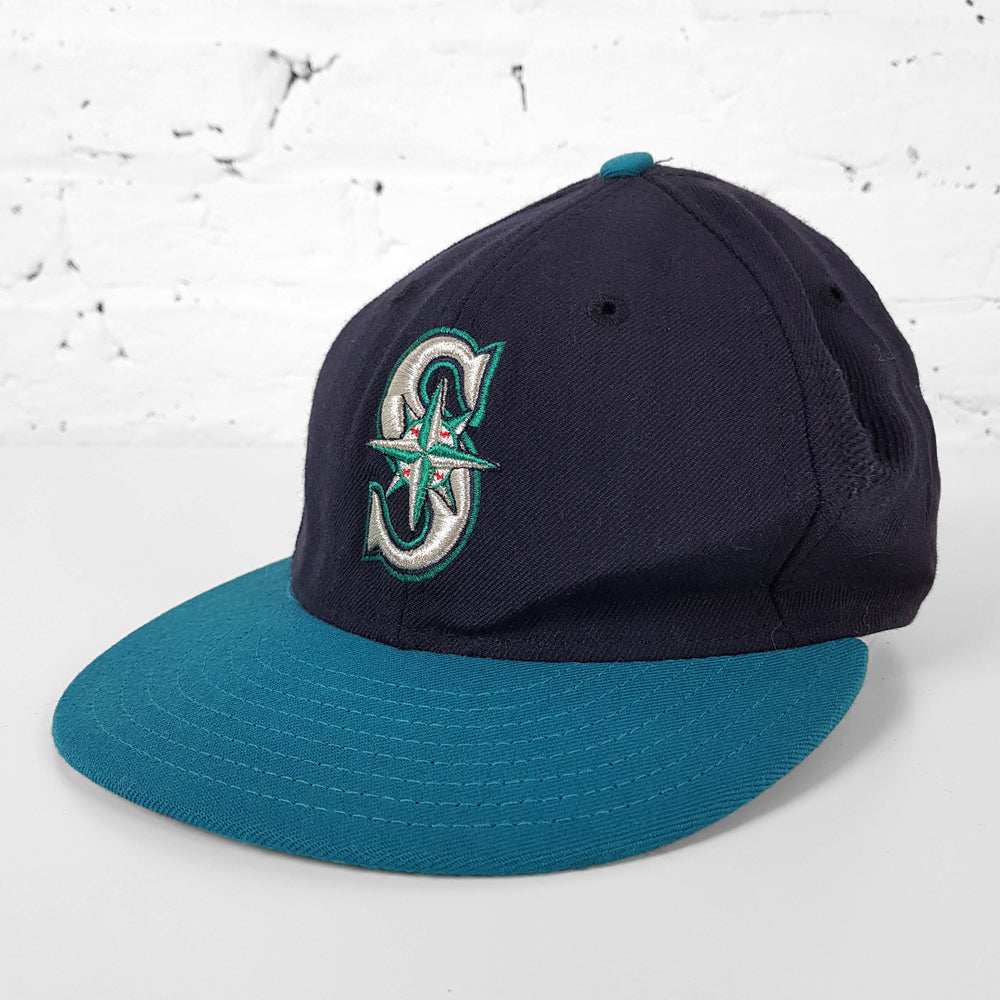 Vintage MLB Seattle Mariners Cap - Black/Blue - Headlock