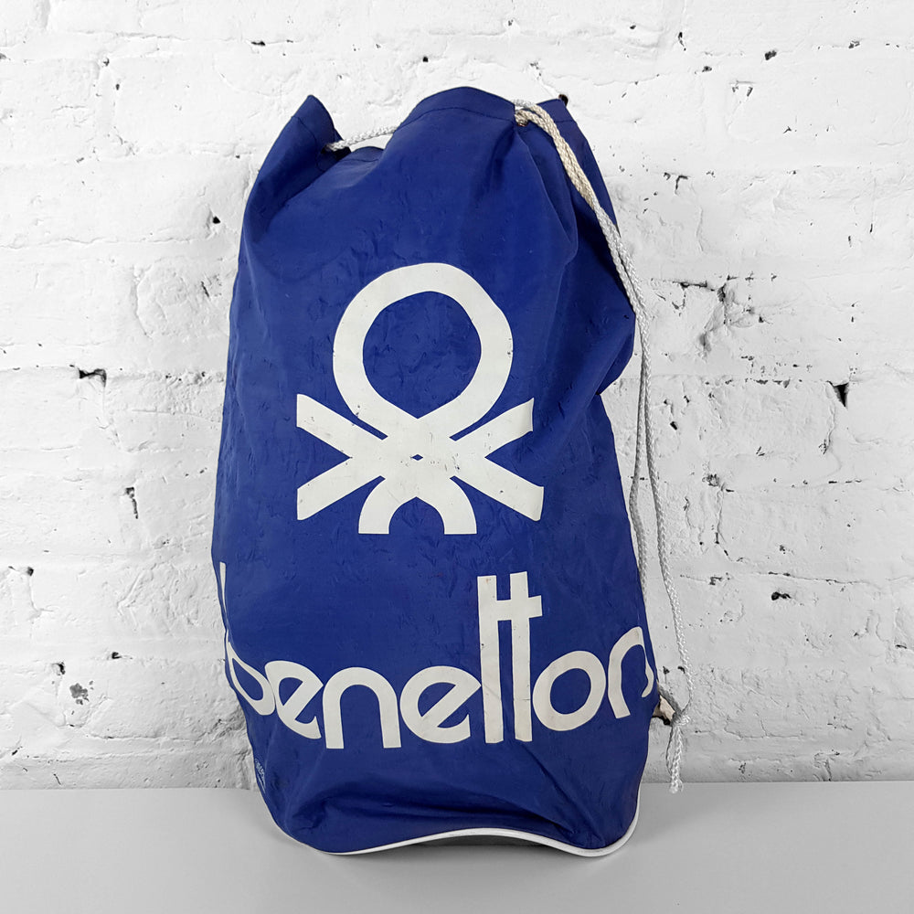 Vintage Benetton Sports bag - Blue - One Size - Headlock