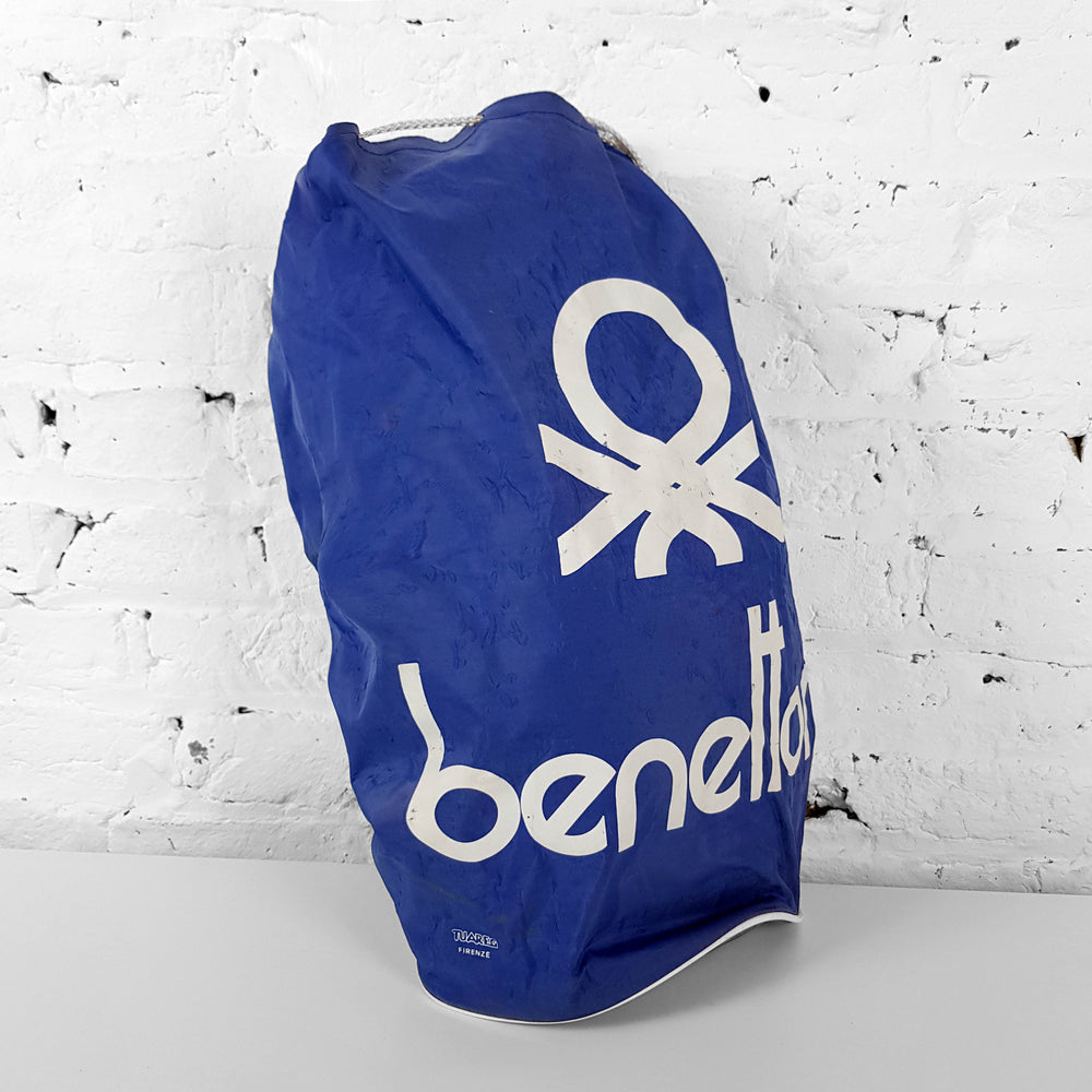 Vintage Benetton Sports bag - Blue - One Size - Headlock