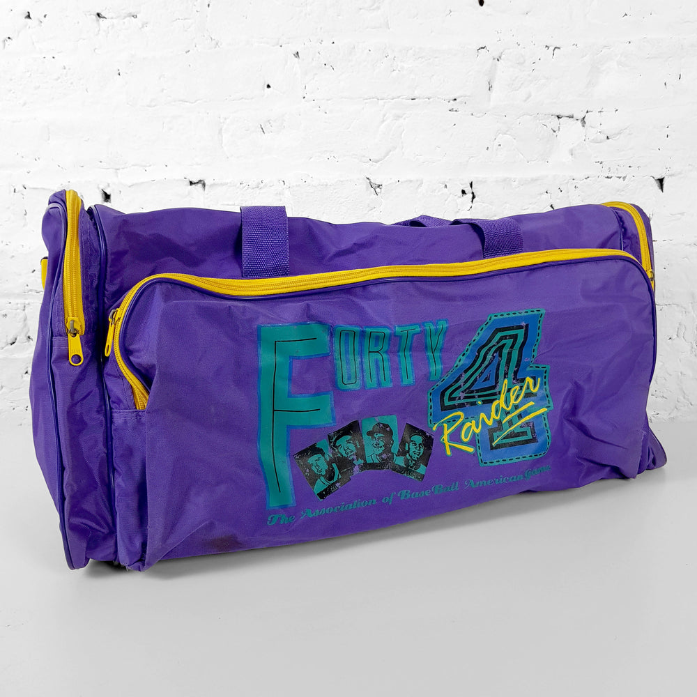 Vintage Forty Four Raider Holdall Bag - Purple - One Size - Headlock
