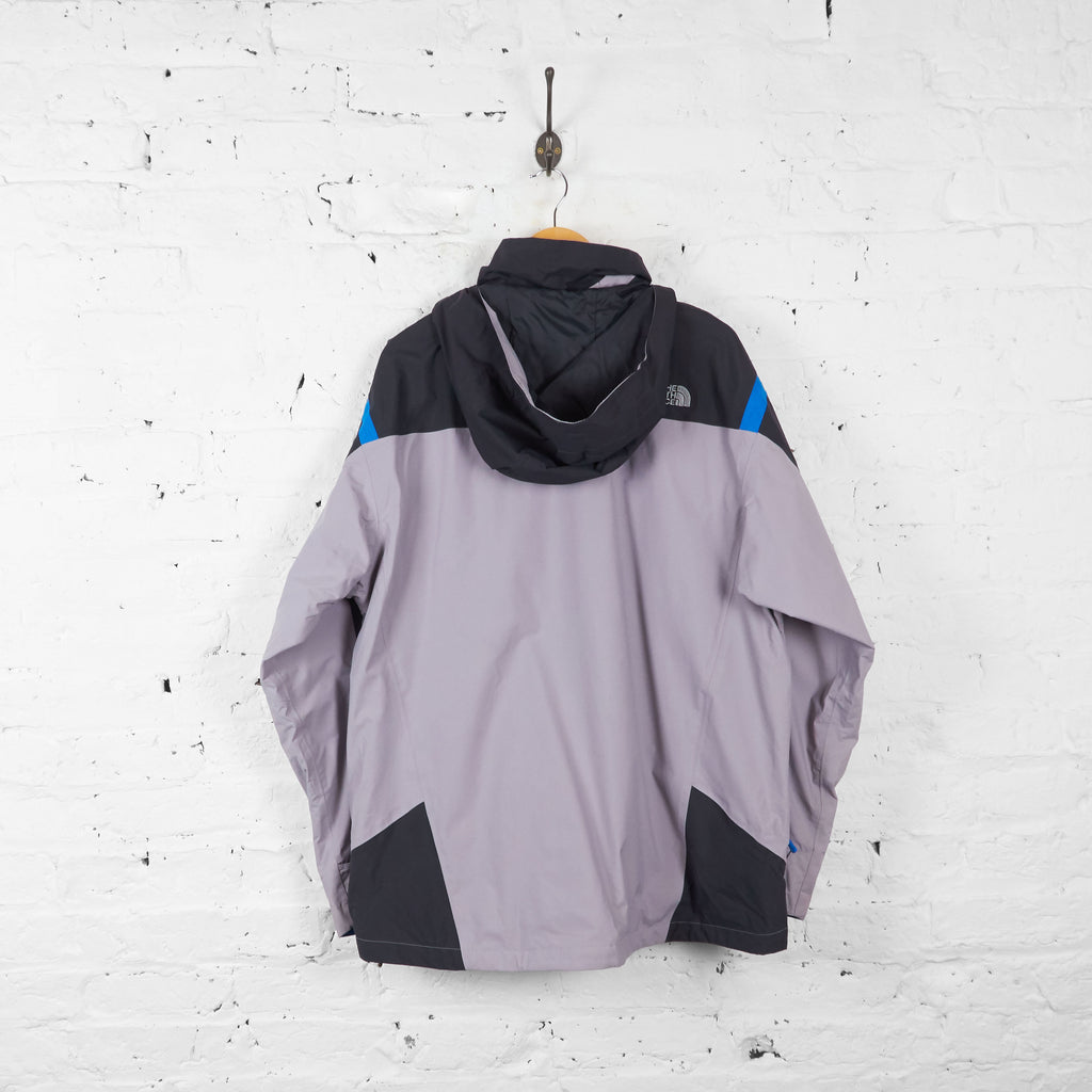 Vintage The North Face Jacket - Grey/Black/Blue - L - Headlock