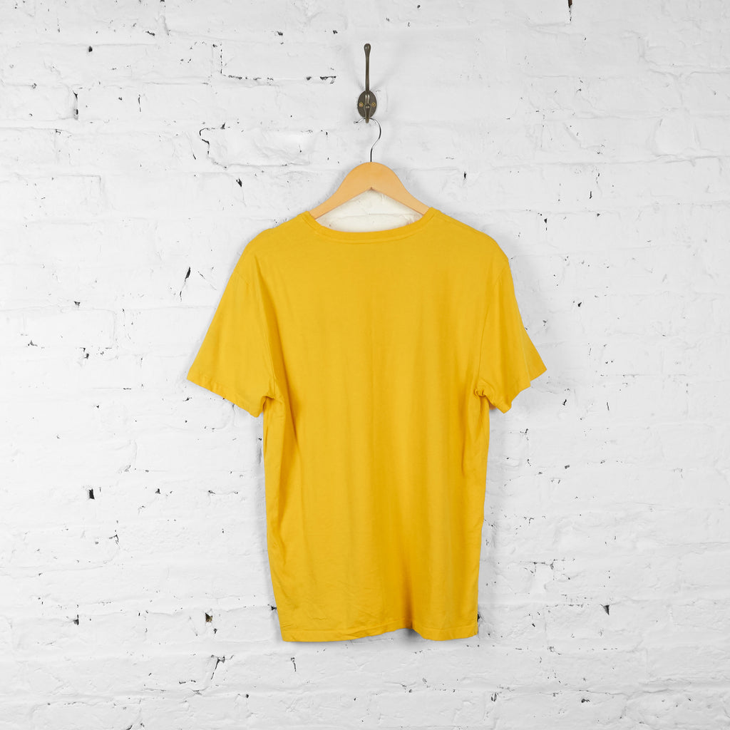 Vintage Ralph Lauren Polo T-Shirt - Yellow - M - Headlock