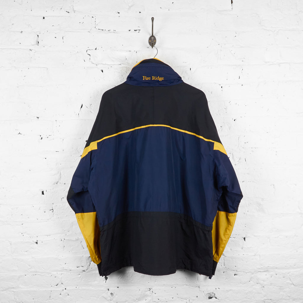 Vintage Columbia Fire Ridge Jacket - Black/Navy/Yellow - XXL - Headlock