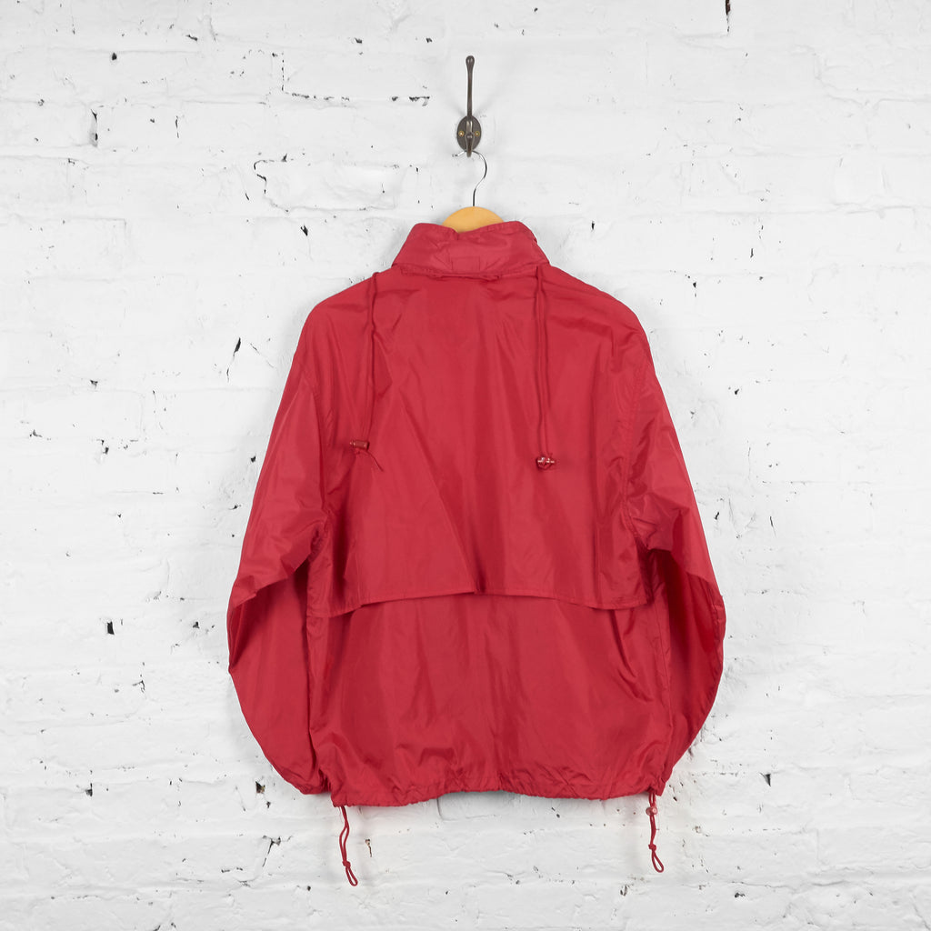Vintage Woolrich Cagoule Jacket - Red - M - Headlock