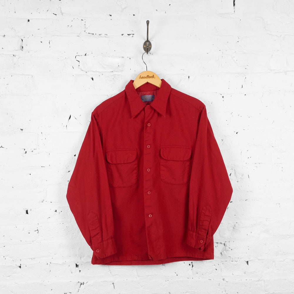 Vintage Pendleton Wool Shirt - Red - L - Headlock