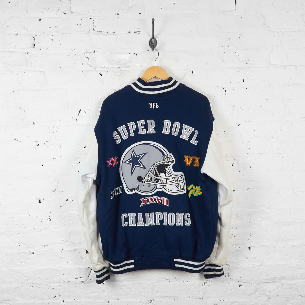 Vintage Superbowl Champions Jacket - Blue/White - M - Headlock