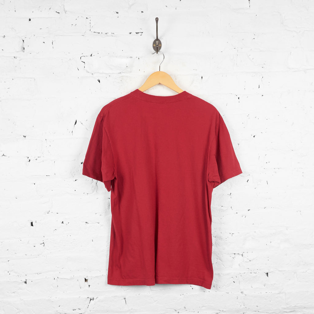 Vintage San Francisco 49ers T-shirt - Red - L - Headlock