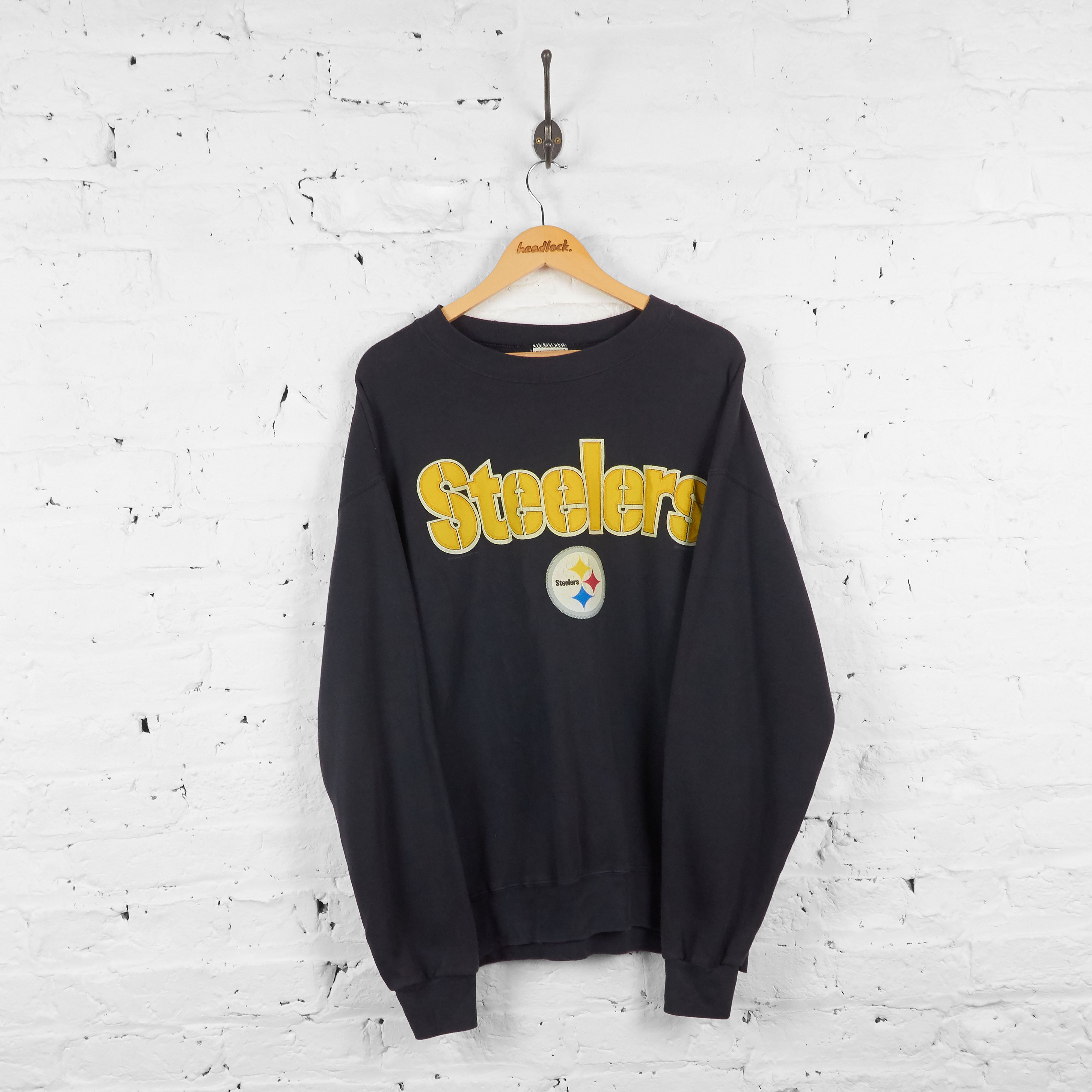 Lee Pittsburgh Steelers NFL Sweatshirt - Grey - XL – Headlock