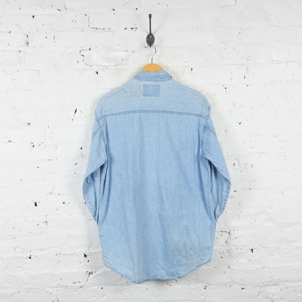 Vintage Levi's Denim Shirt - Blue - S - Headlock
