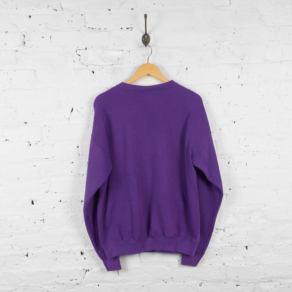 Vintage NFL Minnesota Vikings Sweatshirt - Purple - L - Headlock