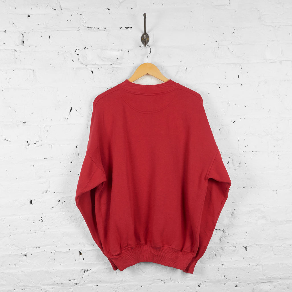 Vintage Kansas City Chiefs NFL Sweatshirt - Red - L - Headlock
