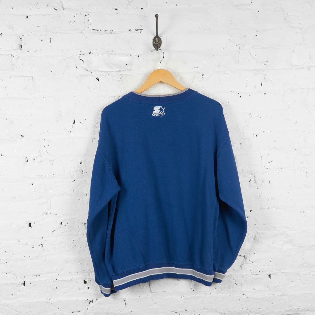 Vintage NFL Dallas Cowboys Sweatshirt - Blue - L - Headlock