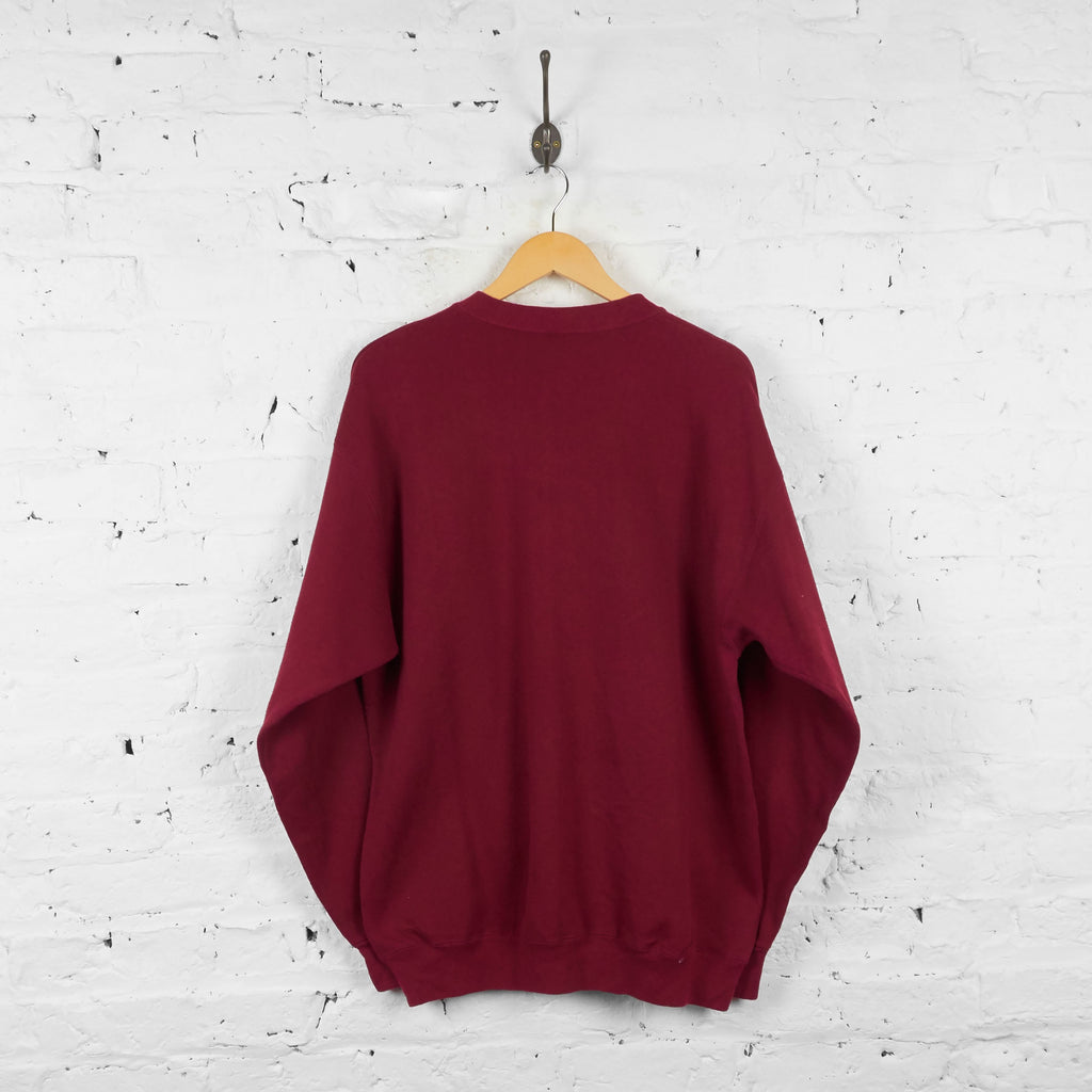 Vintage Washington Redskins Sweatshirt - Red - XL - Headlock