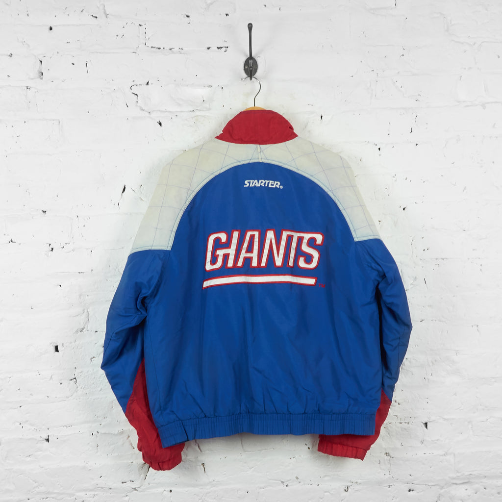 Vintage NFL New York Giants Padded Jacket - Blue/Red - S - Headlock