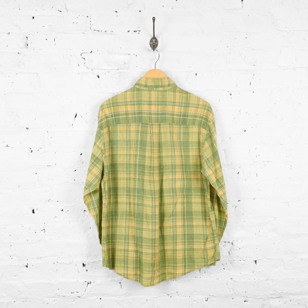 Woolrich Plaid Check Shirt - Yellow/Green - M - Headlock