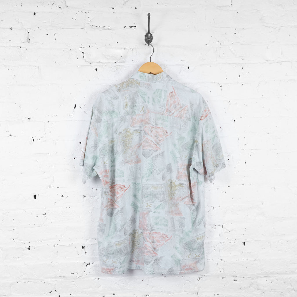 Vintage Pattern Shirt - Green - XXL - Headlock