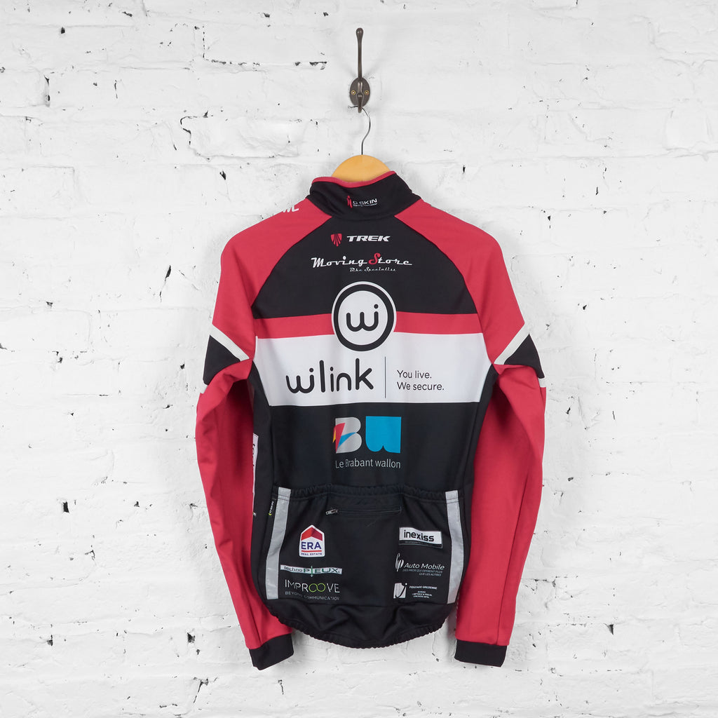 W Link Trek Long Sleeve Cycling Jersey - Black - S - Headlock