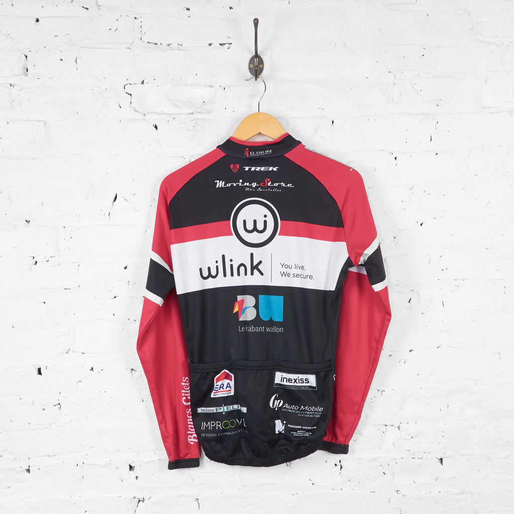 Wlink Trek Long Sleeve Cycling Jersey - Black - M - Headlock