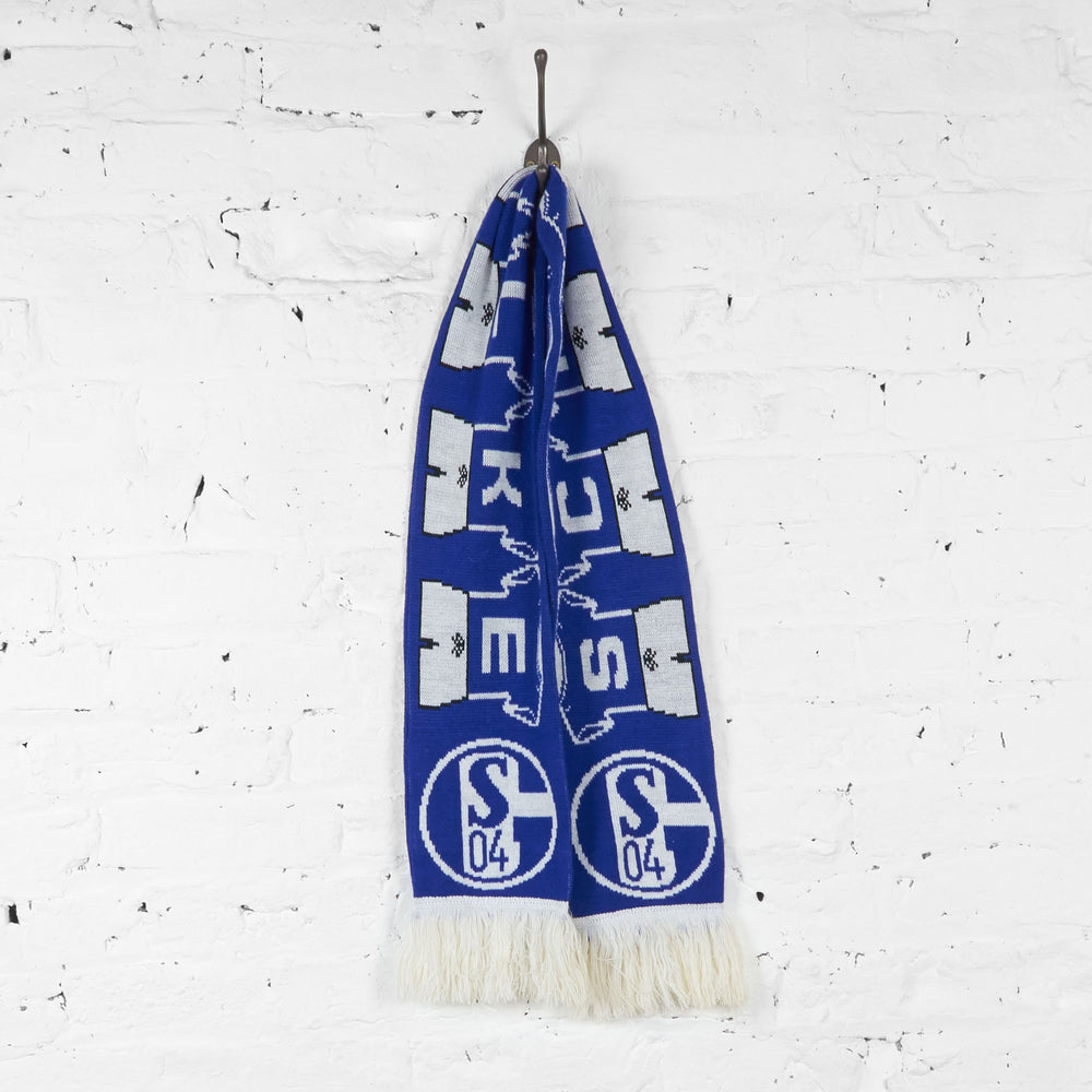 Vintage FC Schalke Scarf - Blue - Headlock