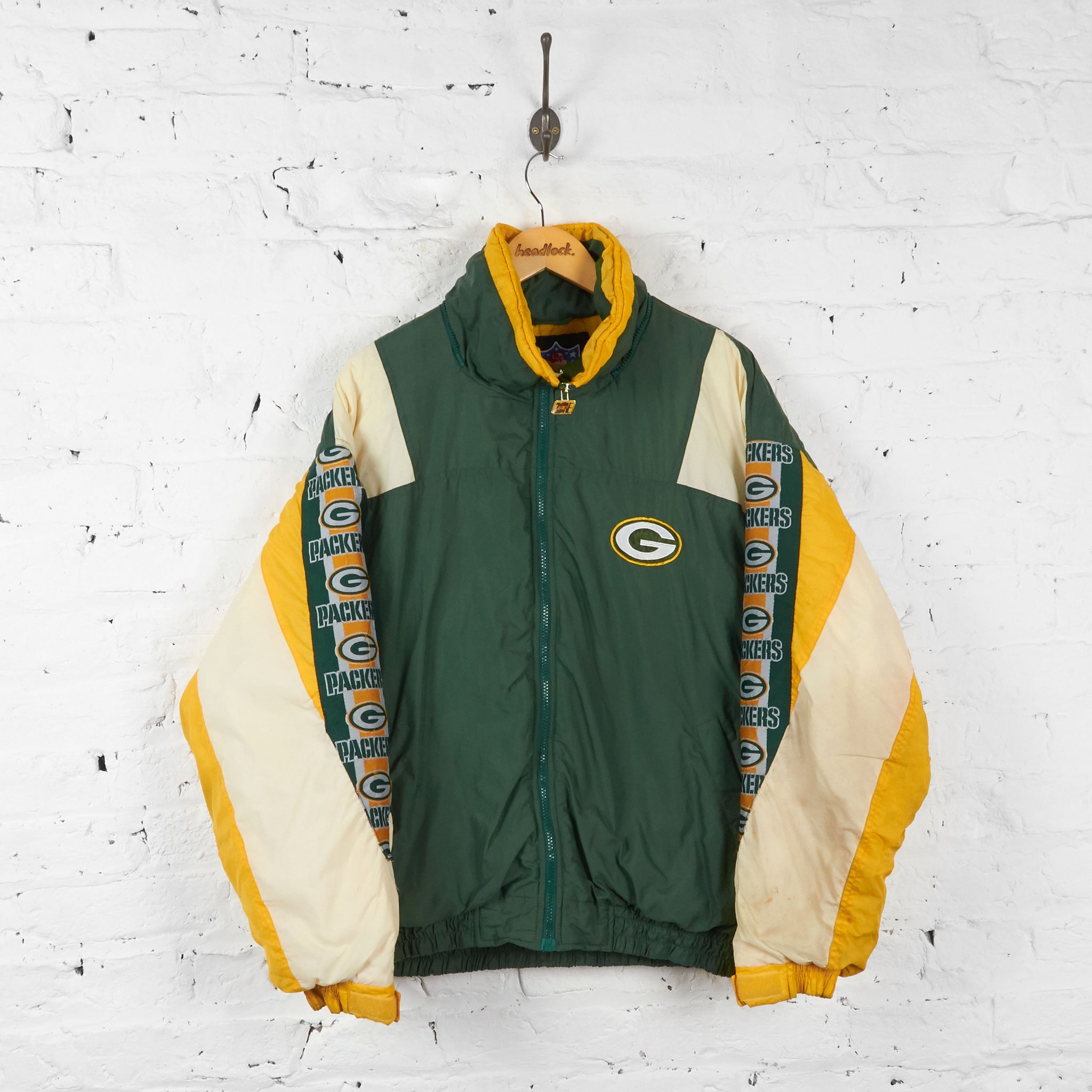 Vintage Green Bay Packers NFL Jacket - Green - L – Headlock