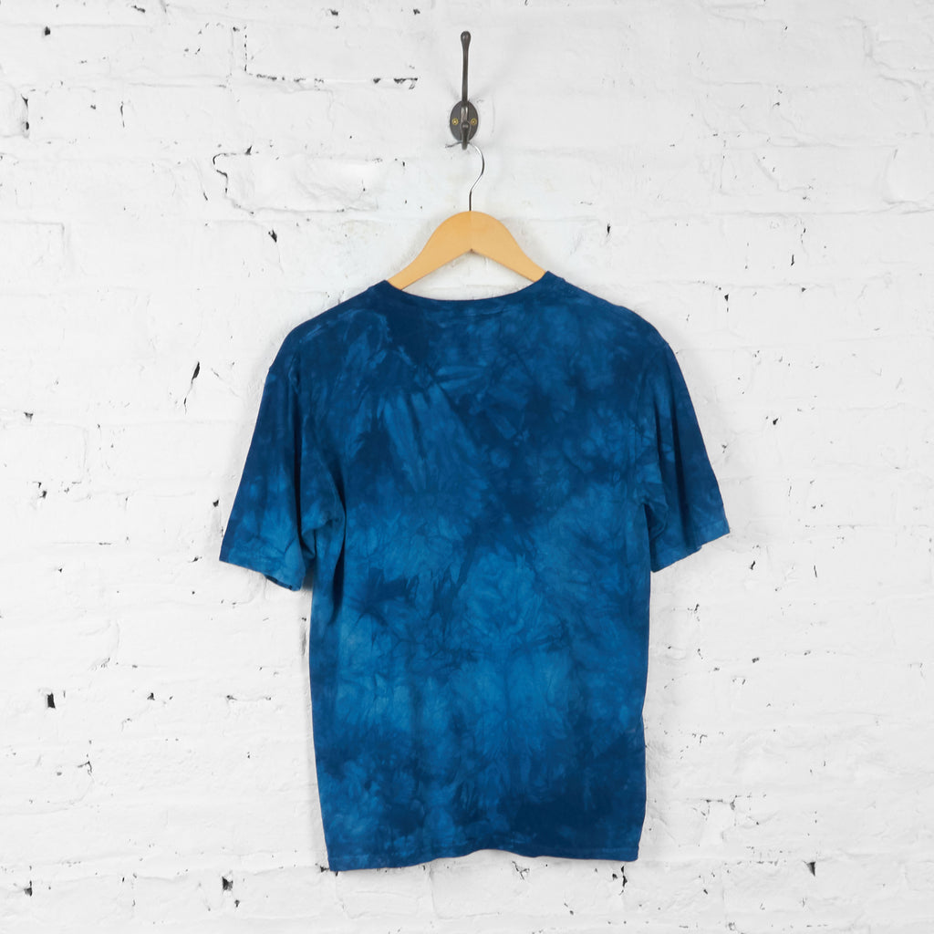 Vintage Kids Tie Dye Sting Ray T-shirt - Blue - XL - Headlock