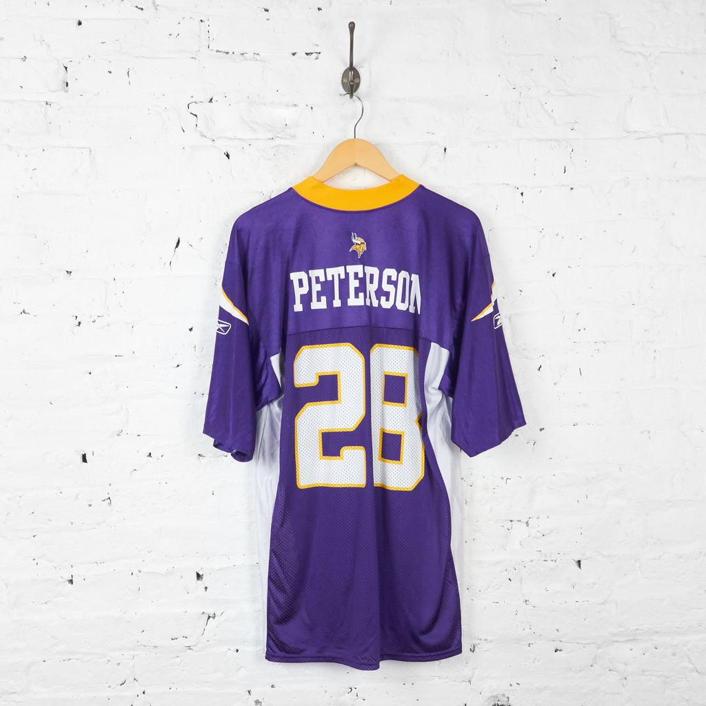 Vintage Minnesota Vikings NFL Peterson Jersey - Purple - M - Headlock